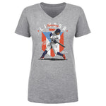 Francisco Lindor New York M Country Flag WHT