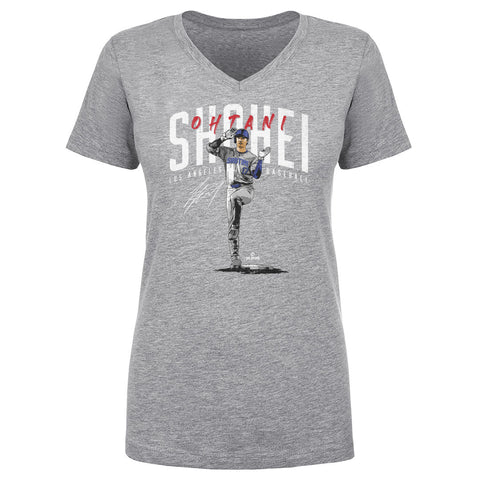 Shohei Ohtani Los Angeles D Base Pose WHT