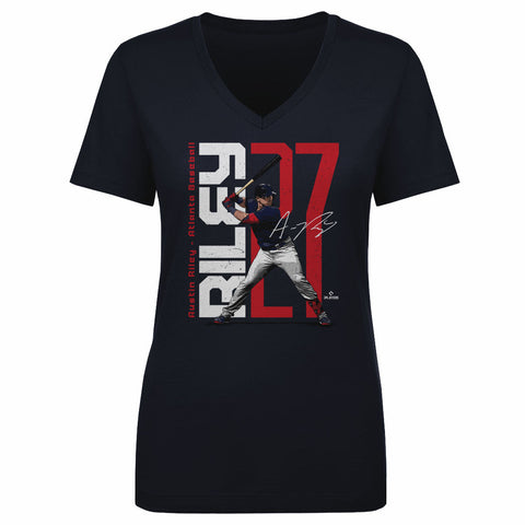 Austin Riley Atlanta Stretch WHT