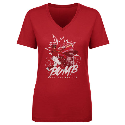 Kyle Schwarber Philadelphia Dual Schwar Bomb WHT