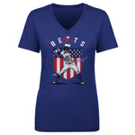 Mookie Betts Los Angeles D Country Flag WHT