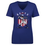 Mookie Betts Los Angeles D Country Flag WHT