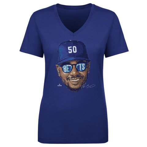 Mookie Betts Los Angeles D Sunglasses WHT