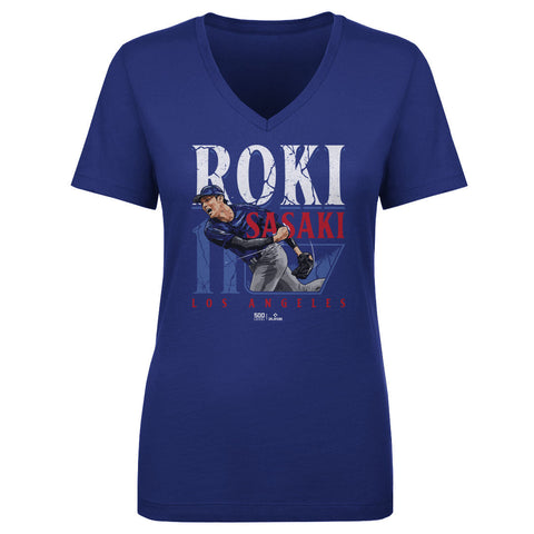 Roki Sasaki Los Angeles D Player Name WHT