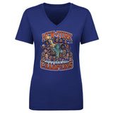 New York Knicks NBA Finals 2026 Champions Caricature WHT