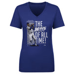 Mookie Betts Sports Illustrated & Los Angeles D Betts Of All Time WHT