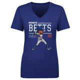 Mookie Betts Cartoon WHT