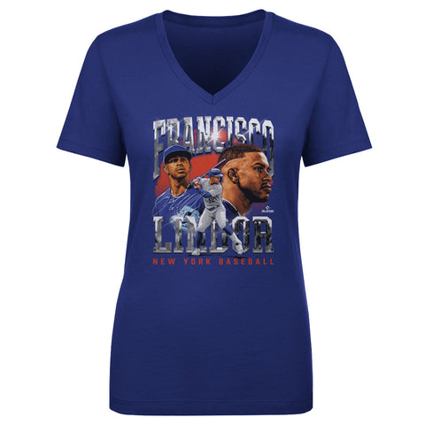 Francisco Lindor New York M Vintage WHT