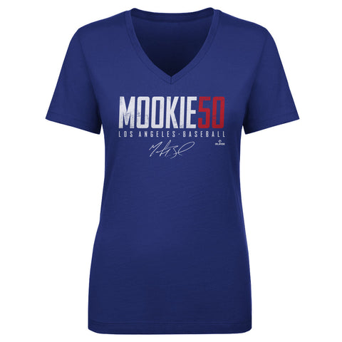 Mookie Betts Los Angeles D Elite WHT