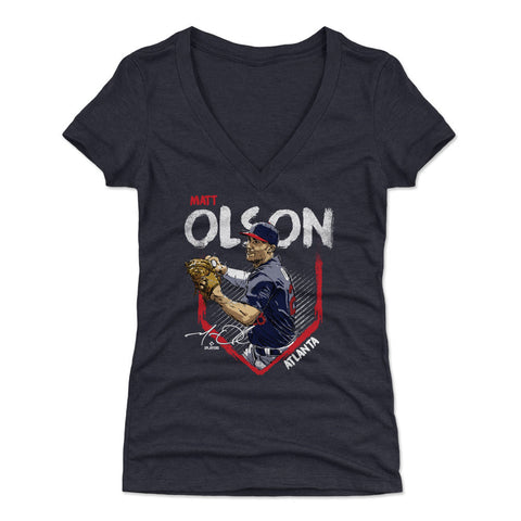 Matt Olson Atlanta Base WHT