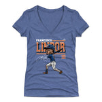Francisco Lindor Cartoon WHT