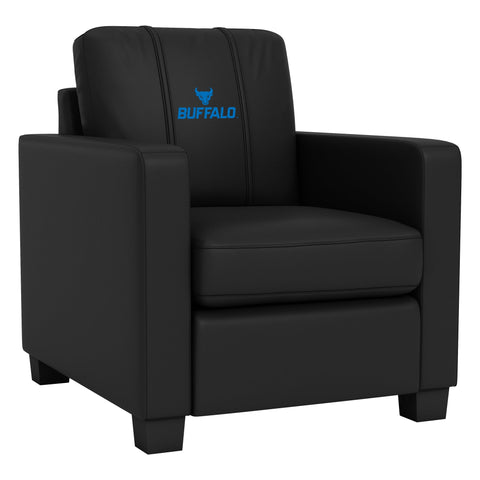 Dyno Stationary Club Chair with Buffalo Bulls Logo Panel