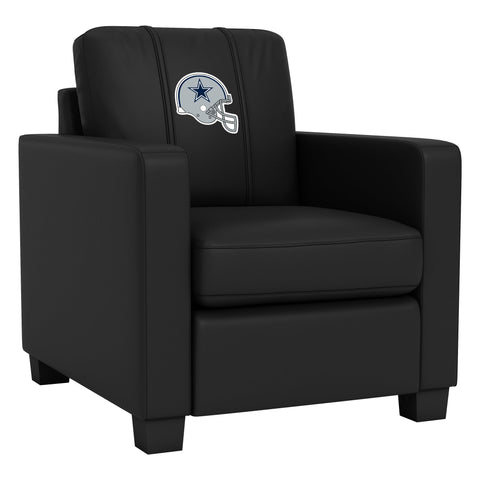 Dyno Stationary Club Chair with  Dallas Cowboys Helmet Logo