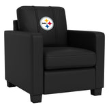 Dyno Stationary Club Chair with  Pittsburgh Steelers Primary Logo