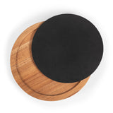 Houston Texans - Insignia Acacia and Slate Serving Board with Cheese Tools