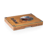 New England Patriots - Concerto Glass Top Cheese Cutting Board & Tools Set