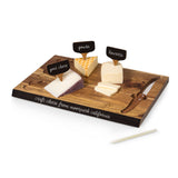 Oregon Ducks - Delio Acacia Cheese Cutting Board & Tools Set