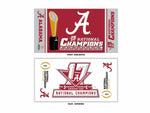 Alabama Crimson Tide 2017 National Championship Official Locker room Bench Towel - SOK Sports