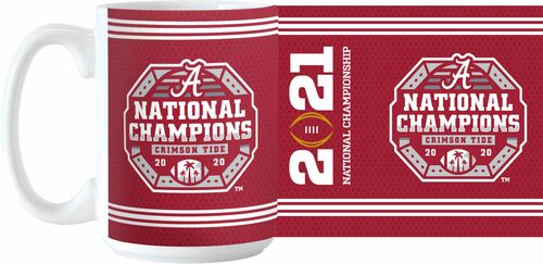 Alabama Crimson Tide College Football Playoff 2020 National Champions Mug