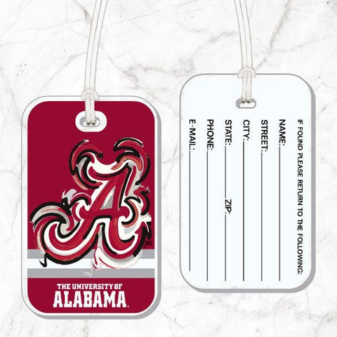 Alabama Crimson Tide Color Shock Bag Tag - SOK Sports