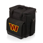 Washington Commanders - Cellar 6-Bottle Wine Carrier & Cooler Tote with Trolley