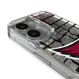 Arizona Cardinals Brick Glitter Phone Case for Apple iPhone