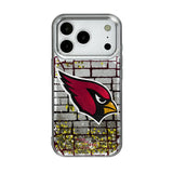 Arizona Cardinals Brick Glitter Phone Case for Apple iPhone