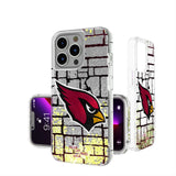 Arizona Cardinals Brick Glitter Phone Case for Apple iPhone