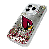 Arizona Cardinals Confetti Glitter Phone Case for Apple iPhone