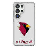 Arizona Cardinals Deco Clear Phone Case for Samsung Galaxy