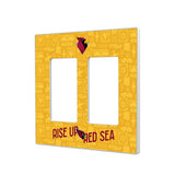 Arizona Cardinals Deco Hidden-Screw Light Switch Plate