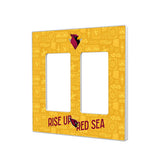 Arizona Cardinals Deco Hidden-Screw Light Switch Plate