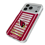 Arizona Cardinals Field Glitter Phone Case for Apple iPhone