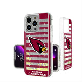 Arizona Cardinals Field Glitter Phone Case for Apple iPhone