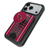 Arizona Cardinals Field PopSockets MagSafe-Compatible PopWallet+