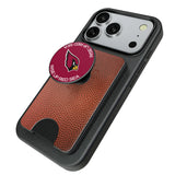 Arizona Cardinals Football PopSockets MagSafe-Compatible PopWallet+