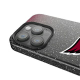 Arizona Cardinals Linen Black Bling Phone Case for Apple iPhone