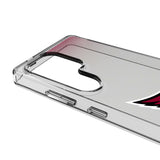 Arizona Cardinals Linen Clear Phone Case for Samsung Galaxy