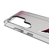 Arizona Cardinals Linen Clear Phone Case for Samsung Galaxy