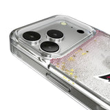 Arizona Cardinals Linen Glitter Phone Case for Apple iPhone