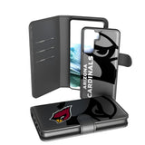 Arizona Cardinals Monocolor Tilt Wallet Phone Case for Samsung Galaxy