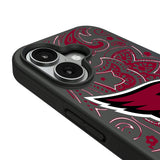 Arizona Cardinals Paisley Bump Phone Case for Apple iPhone