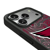 Arizona Cardinals Paisley Bump Phone Case for Apple iPhone