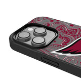 Arizona Cardinals Paisley Bump Phone Case for Apple iPhone
