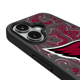 Arizona Cardinals Paisley Bump Phone Case for Apple iPhone