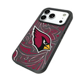 Arizona Cardinals Paisley Bump Phone Case for Apple iPhone