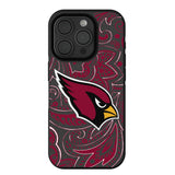 Arizona Cardinals Paisley Bump Phone Case for Apple iPhone