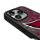 Arizona Cardinals Paisley MagSafe Compatible Phone Case for Apple iPhone