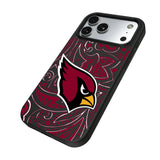 Arizona Cardinals Paisley MagSafe Compatible Phone Case for Apple iPhone