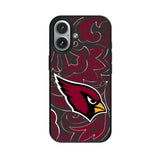 Arizona Cardinals Paisley MagSafe Compatible Phone Case for Apple iPhone